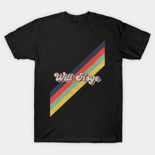 retro vintage color Will Hoge T-Shirt